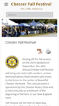 Mobile Screenshot of chesterfallfestival.org